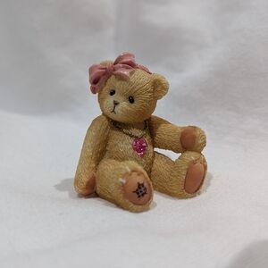 4/$20 Enesco, Cherished Teddies Little Sparkles Birthstone Bears, October